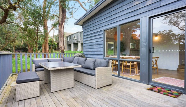 Renovated 5-Bedroom Retreat with Deck & Fireplace