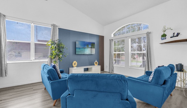 Renovated 5BR home by Disney & Universal, New Pool, PetFriendly, Gym & Gameroom!