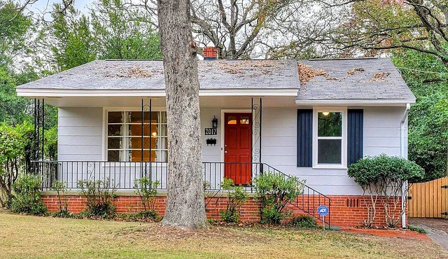Renovated abode close to downtown with patio, W/D & enclosed yard - dog-friendly