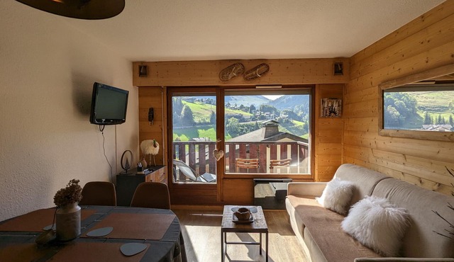 Renovated Apartment in Village Center with Garage and Balcony