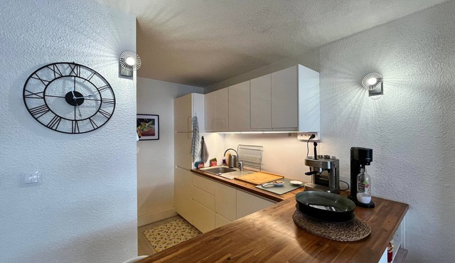 Renovated apartment in Méaudre, 4 pers, terrace, near center