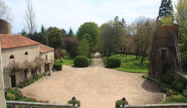 Renovated barn of a XV century castle