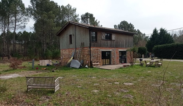 Renovated barn-style house in the heart of the forest