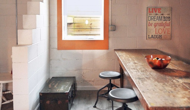 Renovated basement apartment at Daddy Roy's Bed & Vintage.