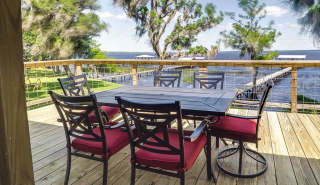 Renovated Crescent Lake Escape w/Waterfront Deck!