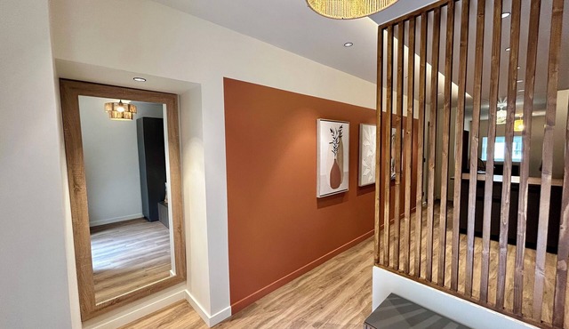 Renovated farmhouse in the Jura lakes region