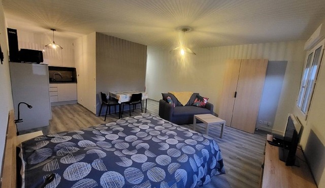 Renovated studio 35 m2 in Niederbronn les bains