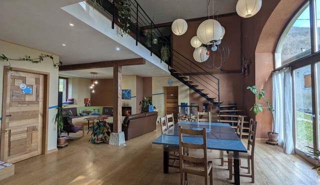 Renovated group gite with terrace, garden, lounges - Surlechemin.Marielle