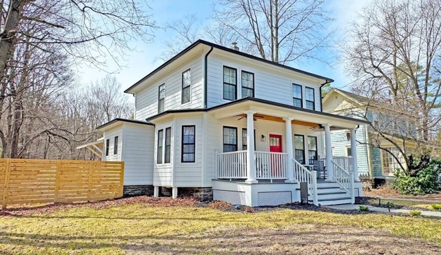 Renovated home seconds from town