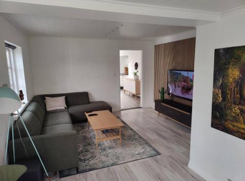 Renovated house close to town, With enclosed garden