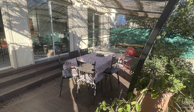 Renovated house with swimming pool