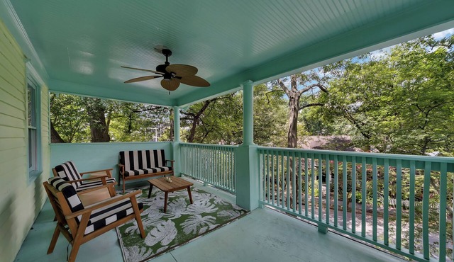 Renovated Inman Park 3BR Retreat + Private Balcony