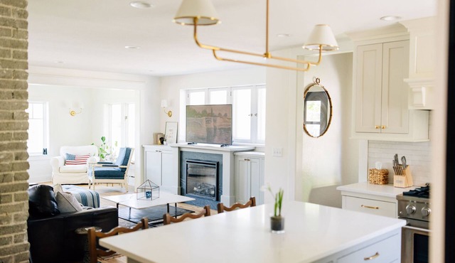 Renovated Lakefront Home with Dock and Beach