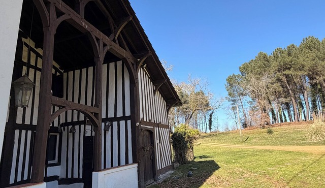 Renovated mill on private estate with swimming pool