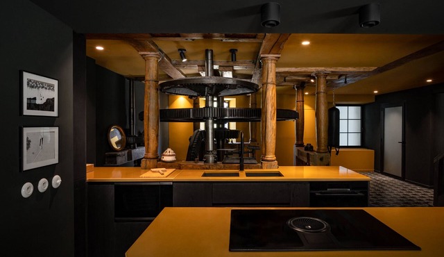 Renovated mill with indoor pool and squash court