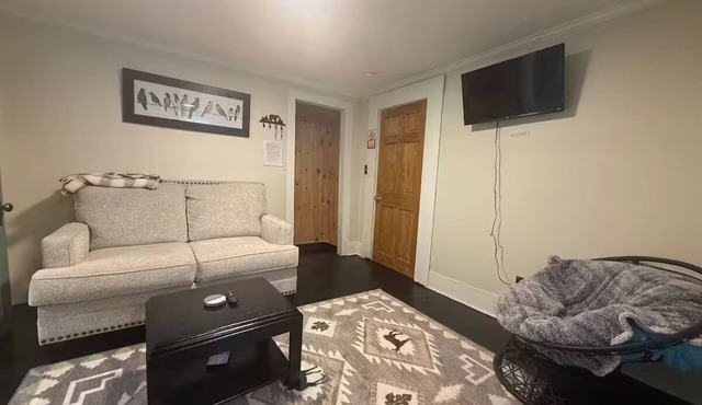 Renovated Mountain Escape with Wooded Views