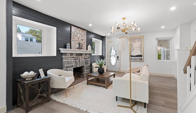 Renovated Mt. Airy Townhouse with Modern, Upscale Touches