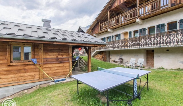 Renovated old farmhouse, chalet with decor that combines charm and tradition