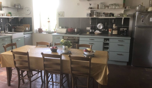 Renovated old house in pretty village