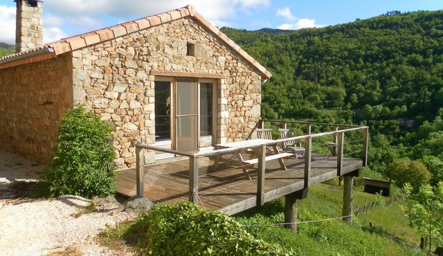 Renovated sheepfold in a 17th-century hamlet