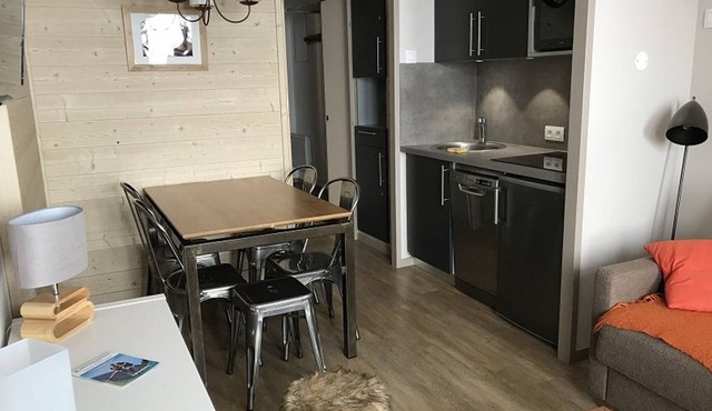 Renovated ski-in/ski-out apartment in Belle Plagne