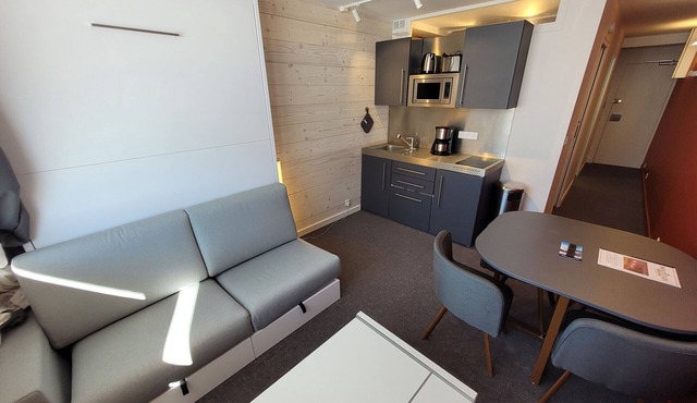 Renovated ski-in studio - 4 ppl - Pets allowed