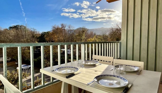 Renovated studio for 4 in Argelès-sur-Mer, pets allowed