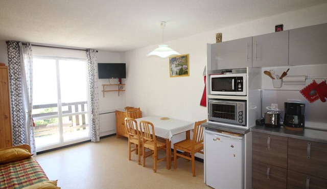 Renovated studio cabin for 4 near slopes with parking - Auris en Oisans