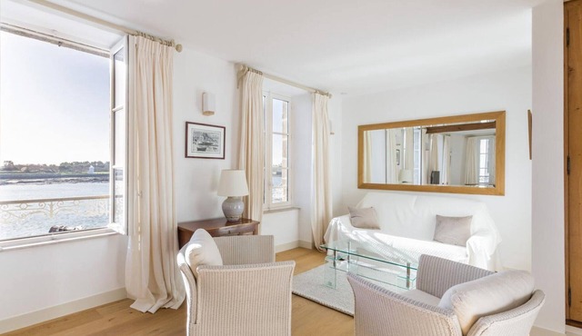 Renovated townhouse in St Denis-le-Vêtu, port view