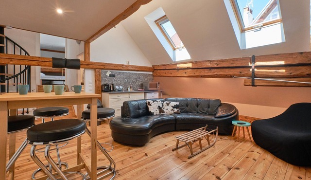 Renovated Townhouse Apartment with Mountain Views and Wi-Fi