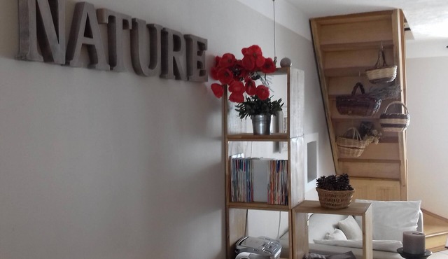 Renovated village house. exceptional site between sea and mountain