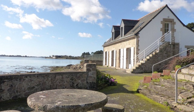 Renovated waterfront house