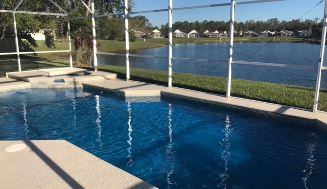 Renovated Waterfront 4Bd/2Bth Home w/Pool&Spa 20Min to Disney/Shops/Universal