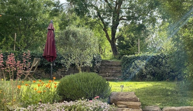 Renovated wine cellar and outbuilding in the heart of nature