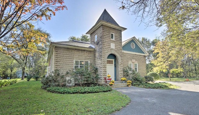 Renovated WV Schoolhouse History Buffs Heaven!