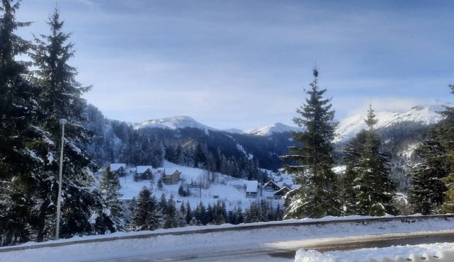 Rent cosy apartment in the heart of Lioran resort close to the slopes