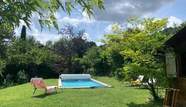 Rent splendid house with pool in the heart of the Alps, sleeps 12