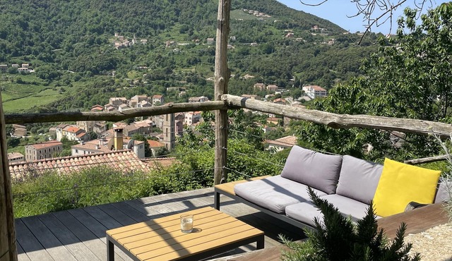 rent traditional Corsican stone house