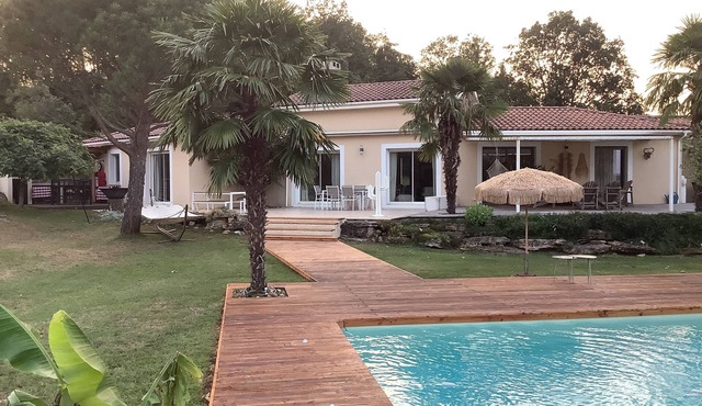 Rent villa with swimming pool
