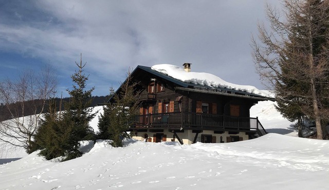 Rental for 4 people in Savoyard chalet Mont Blanc view, Les Saisies