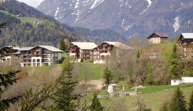Rental in Notre Dame de Bellecombe, Espace Diamant, 500m from the ski lifts.