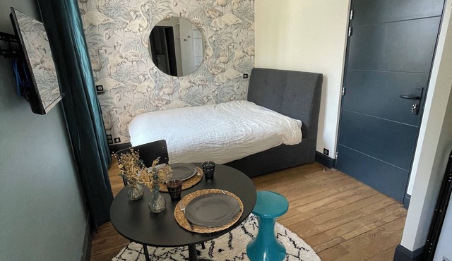 Rental fully equipped studio spa town center apt 203