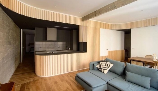 Rental unit in Bilbao with 2 bedrooms and 1 bathroom