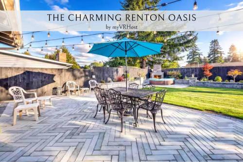 Renton Oasis - Relaxing 3BR Home with Great Outdoor