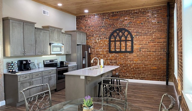 Repurposed space upstairs on LaFayette Square