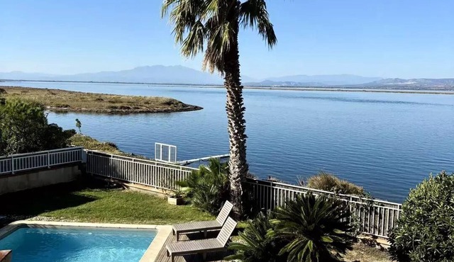 Residence 8jbart580-port Leucate - Villa private pool superb view etang leucate 8JBART580