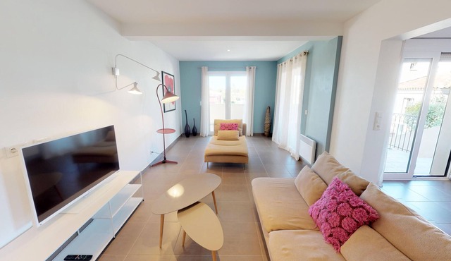 Résidence Catherine, Superb 3 bedroom apartment, 120 m2 with swimming pool (1)