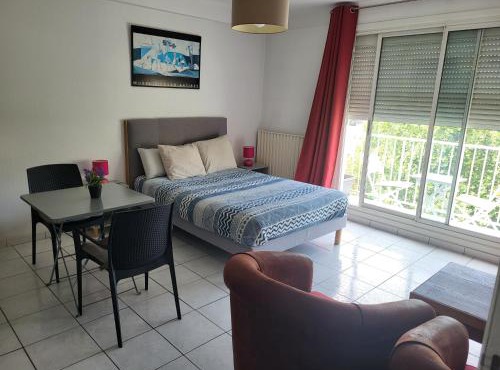 Residence d'Anjou - Grand studio avec clim, balcon et parking privatif