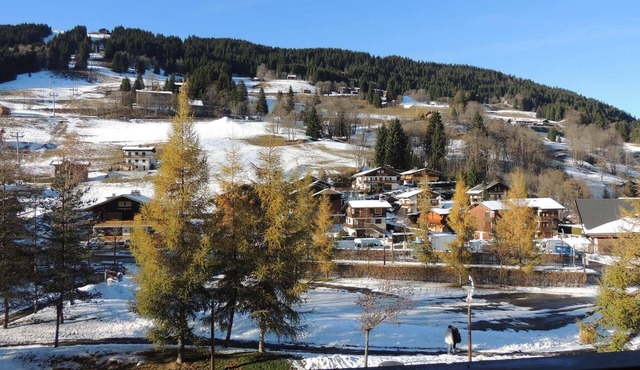 Residence in the heart of the typical old village of Les Gets while remaining calm,