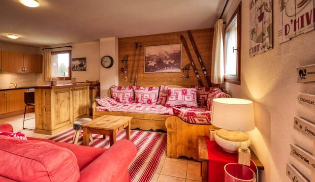 Residence Jardin Alpin Bat B - Spacious mountain apartment 4 bedrooms foot slopes